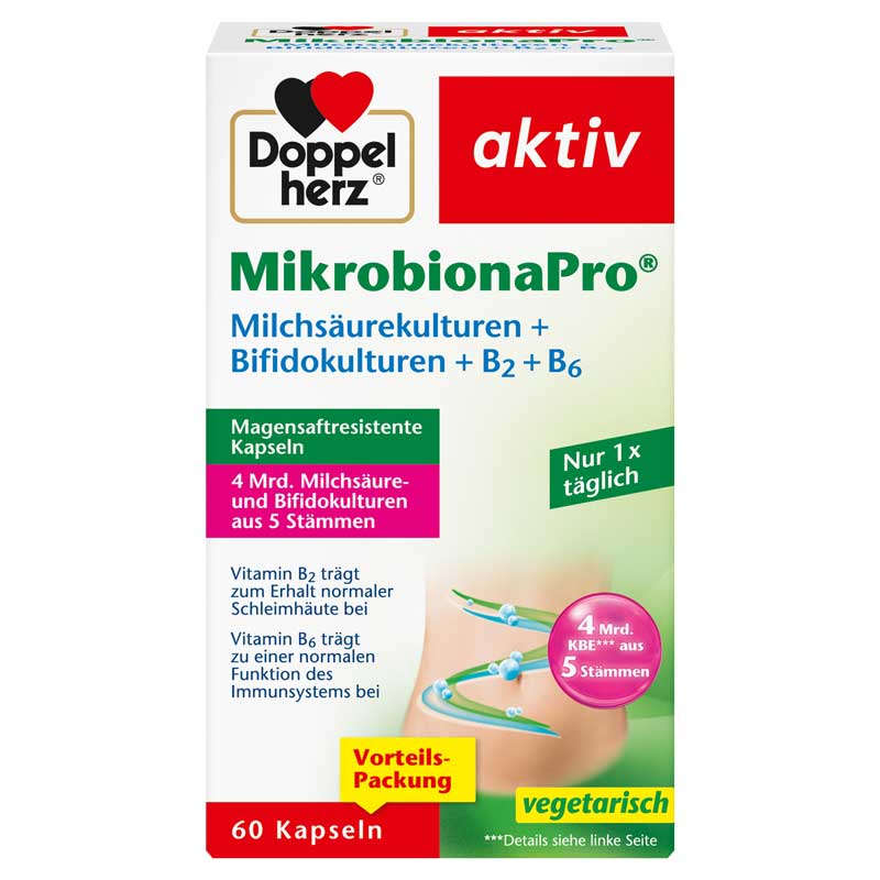 Doppelherz aktiv MikrobionaPro 60 St Kapseln