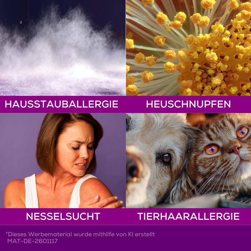 Allegra Allergietabletten - schnell bei Heuschnupfen & Allergien  6 St Tabletten
