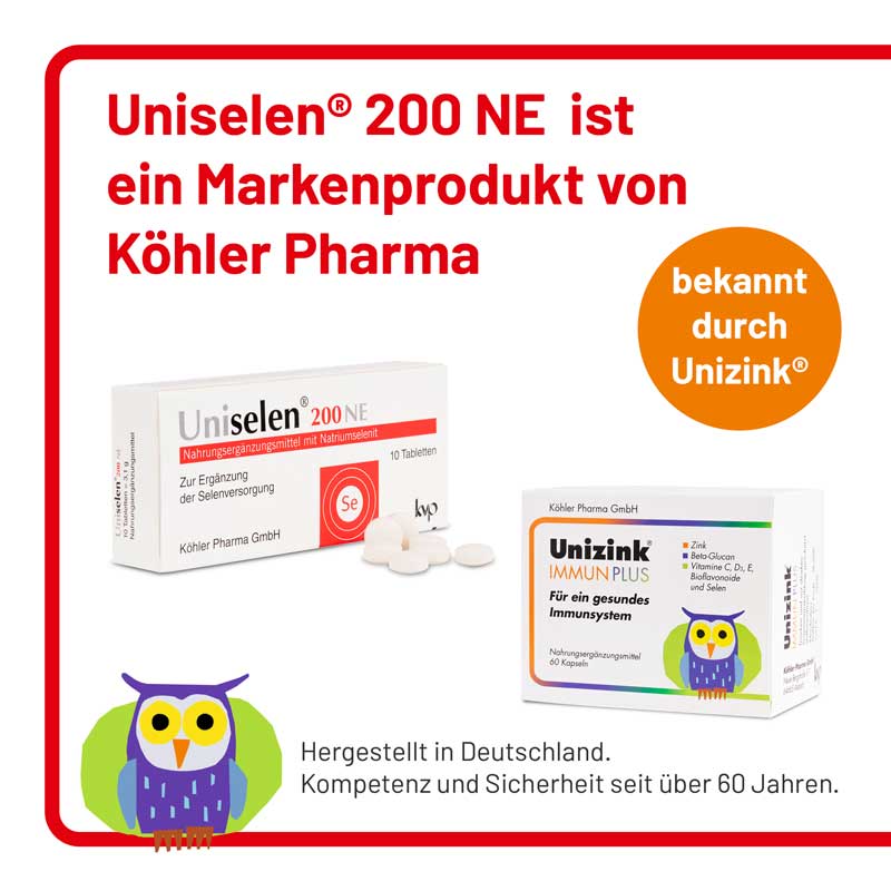 Uniselen 200 NE 10 St Tabletten