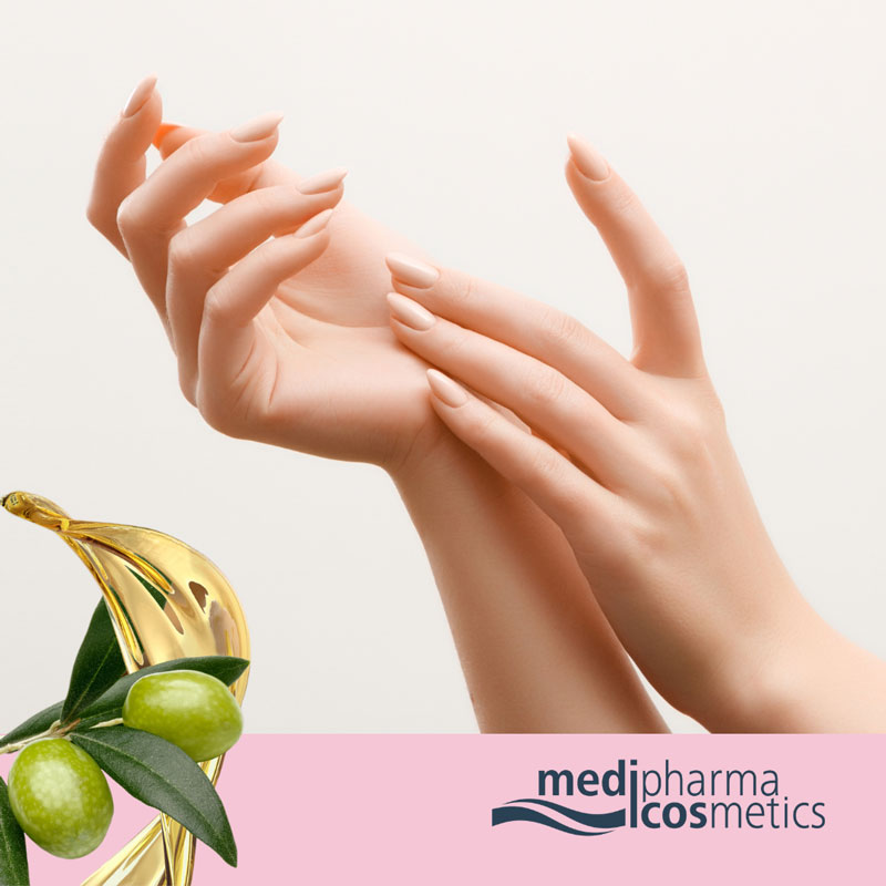 Olivenöl Handpflege Rosé mit zartem Duft 50 ml Creme