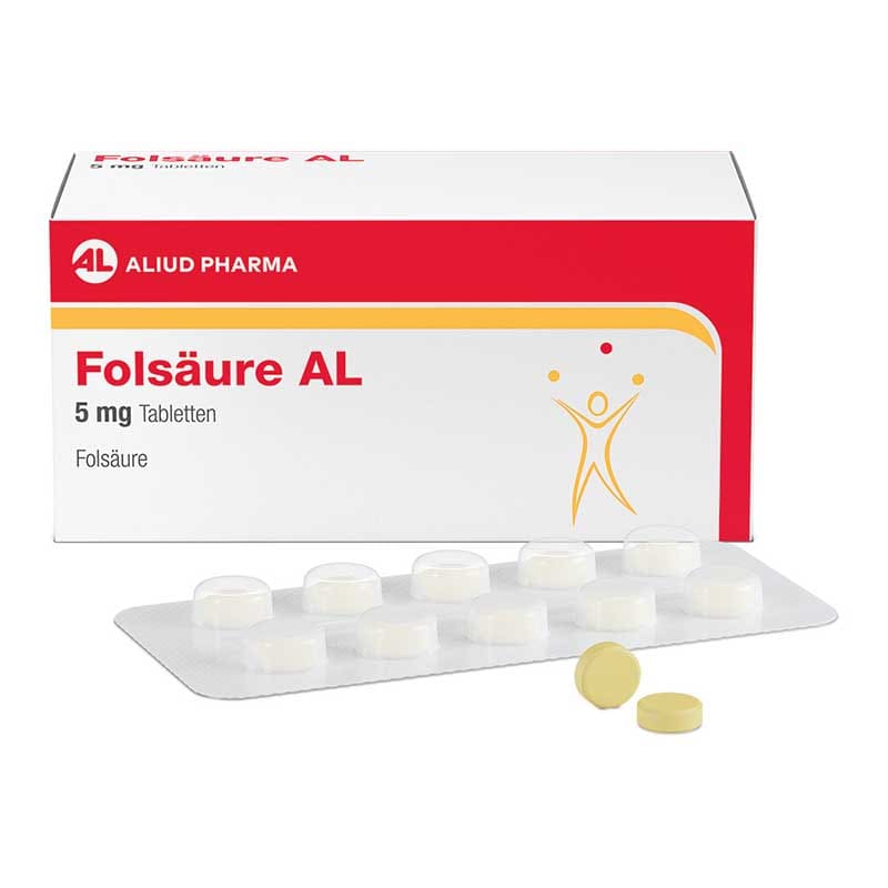 Folsäure AL 5 mg Tabletten bei Folsäuremangel