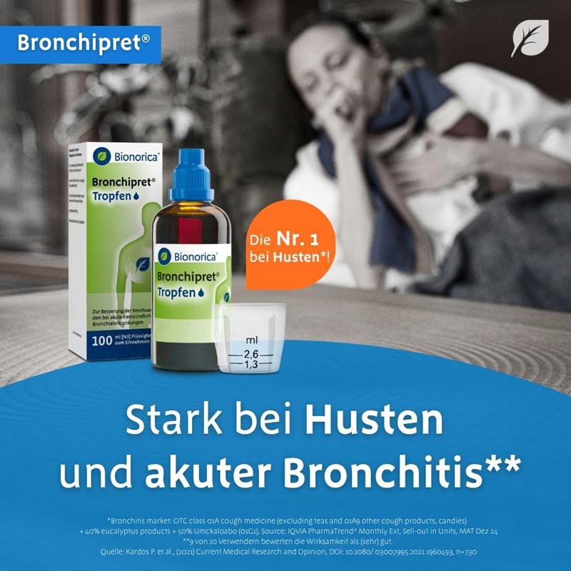 Bronchipret Tropfen 100 ml Flüssigkeit zum Einnehmen