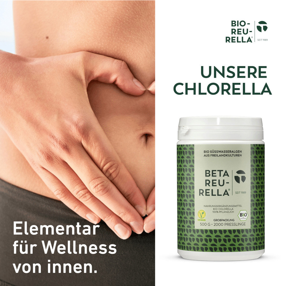 BETA REU-RELLA BIO SÜSSWASSERALGEN 2000 St Tabletten