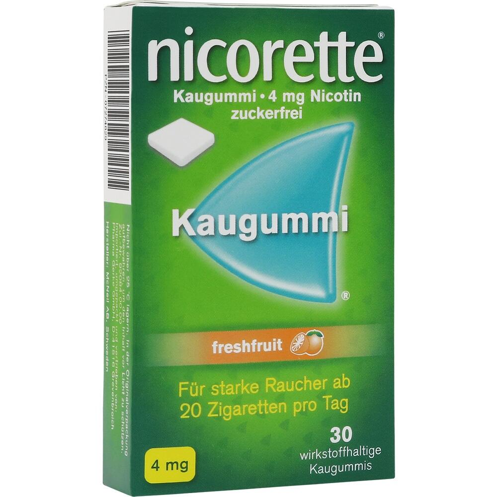 nicorette 4mg freshfruit 30 St Kaugummi