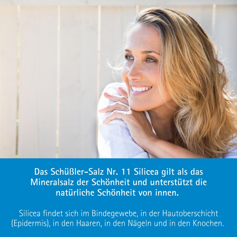 Schüßler-Salz Nr. 11 Silicea D4 75 g Creme