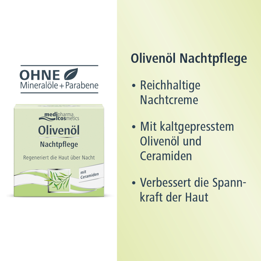Olivenöl Nachtpflege  50 ml Creme