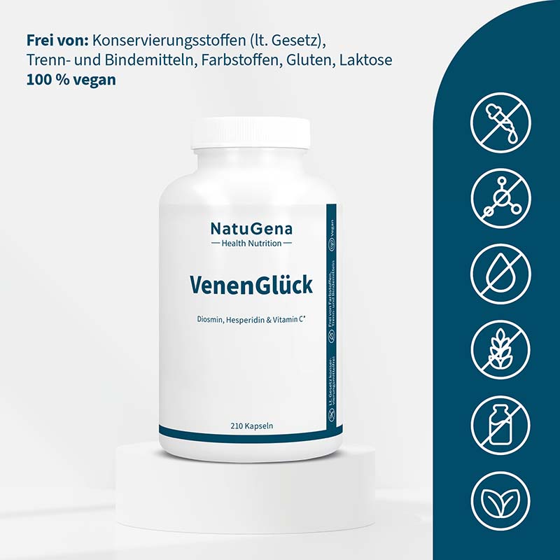 NatuGena VenenGlück 210 St Kapseln