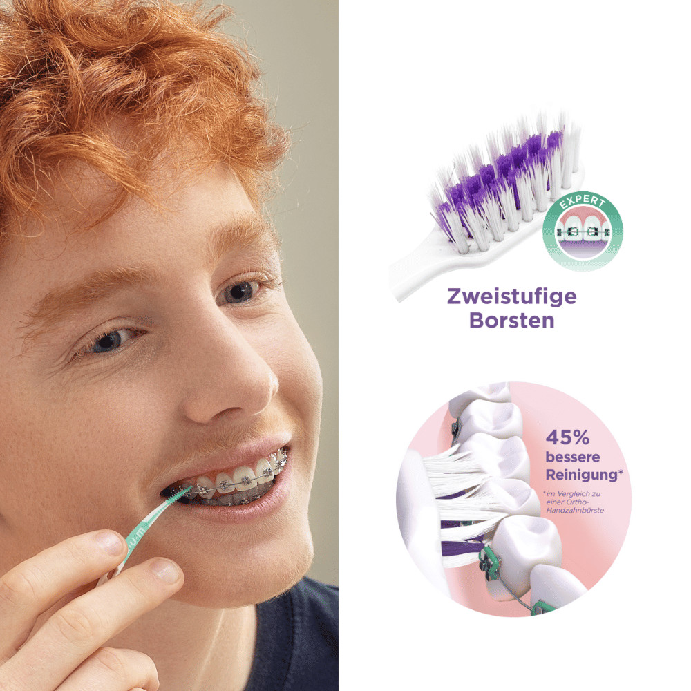 GUM SONIC ORTHO Schallzahnbürste 1 St Zahnbürste