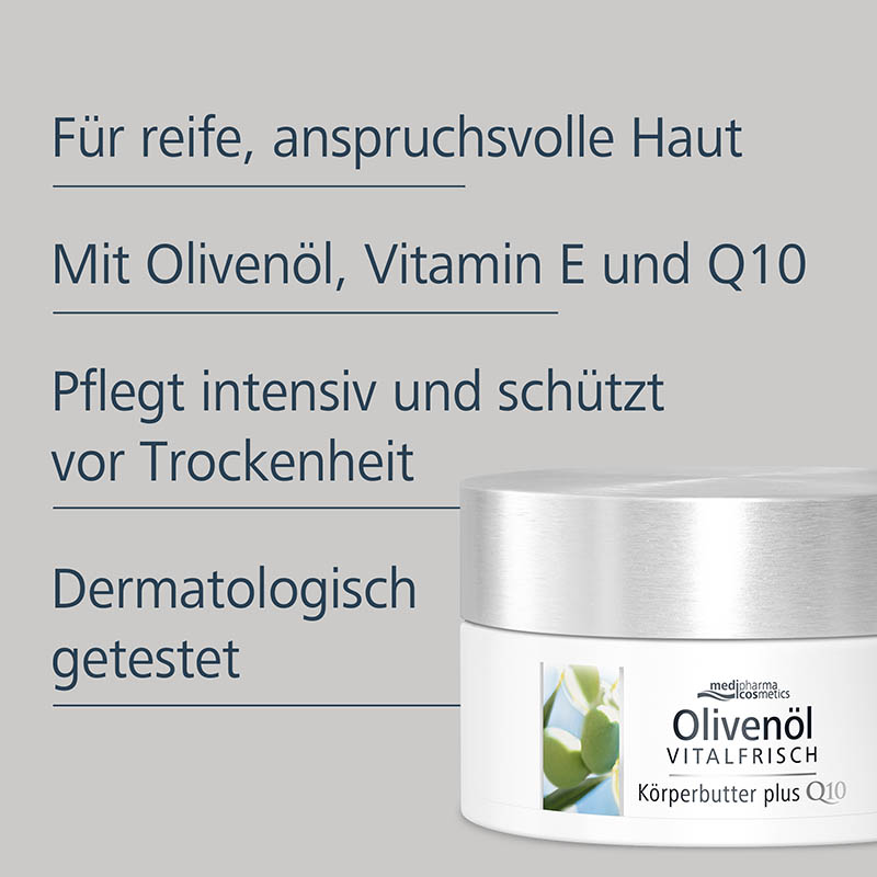 OLIVENÖL vitalfrisch Körperbutter 200 ml Creme