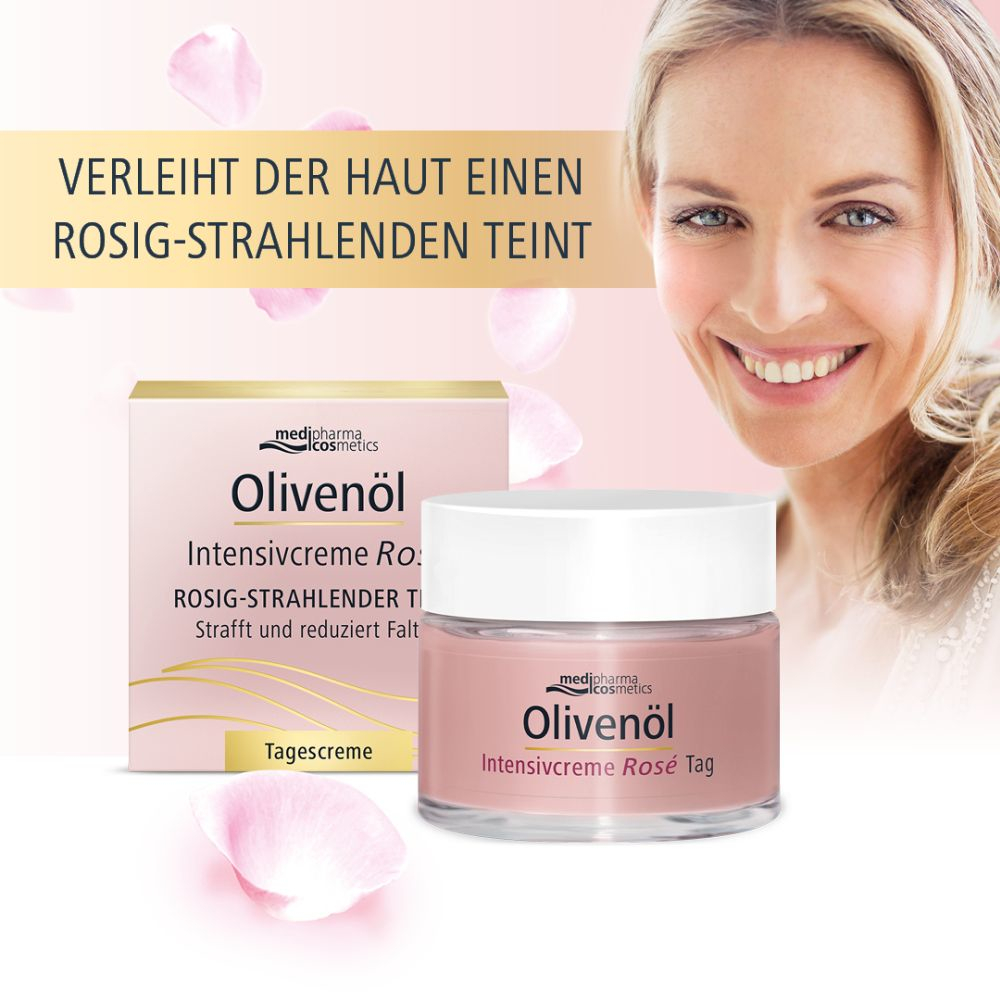 Olivenöl Intensivcreme Rosé Tagescreme 50 ml Tagescreme