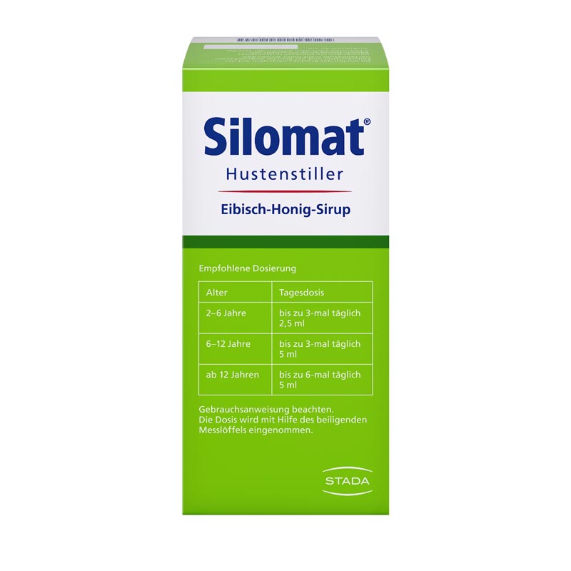 Silomat Hustenstiller Eibisch-Honig-Sirup  100 ml Sirup
