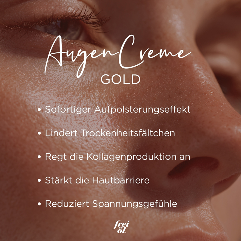 freiÖl Augencreme GOLD 15 ml Augencreme