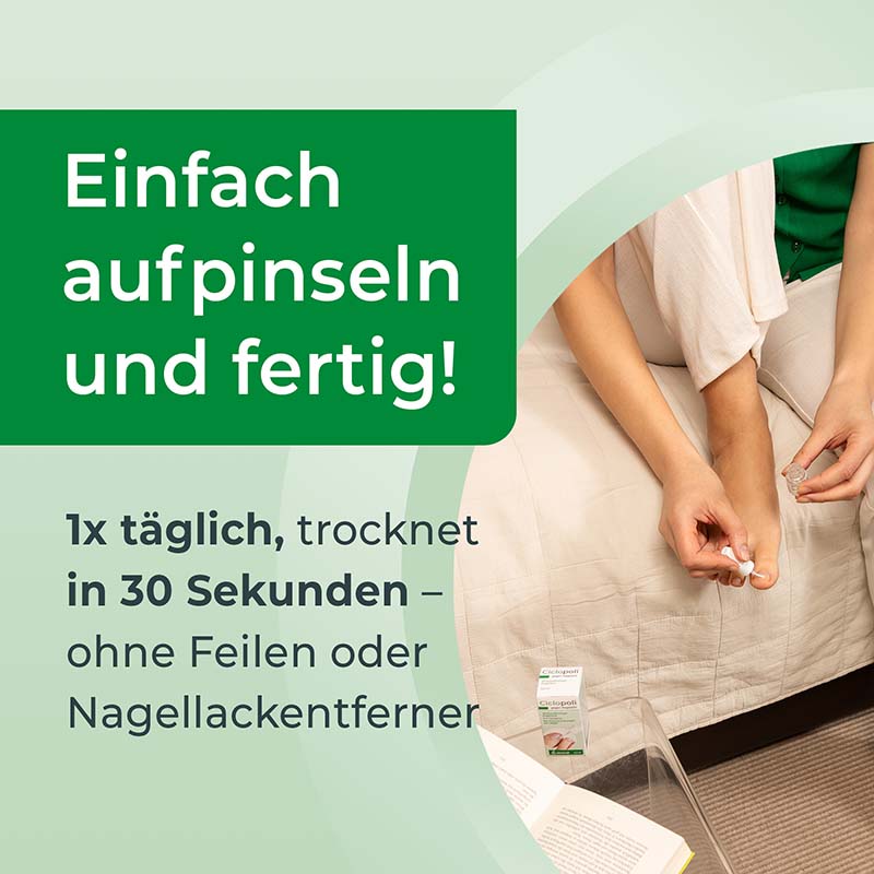 Ciclopoli gegen Nagelpilz Nagellack 6.6 ml Wirkstoffhaltiger Nagellack