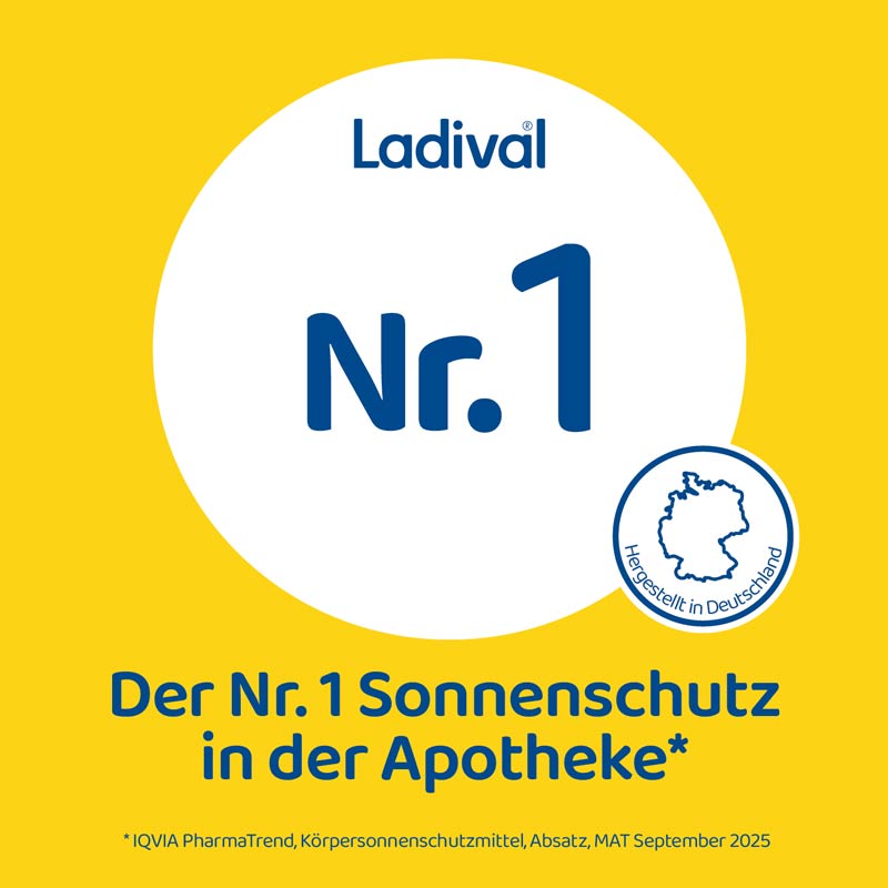 Ladival Antioxidativ Sonnenschutz-Creme Gesicht LSF 30: Sonnencreme mit Anti-Pollution-Komplex aus Vitamin C & E, mit 4-fach Zellschutz, schweißresistent, 50ml