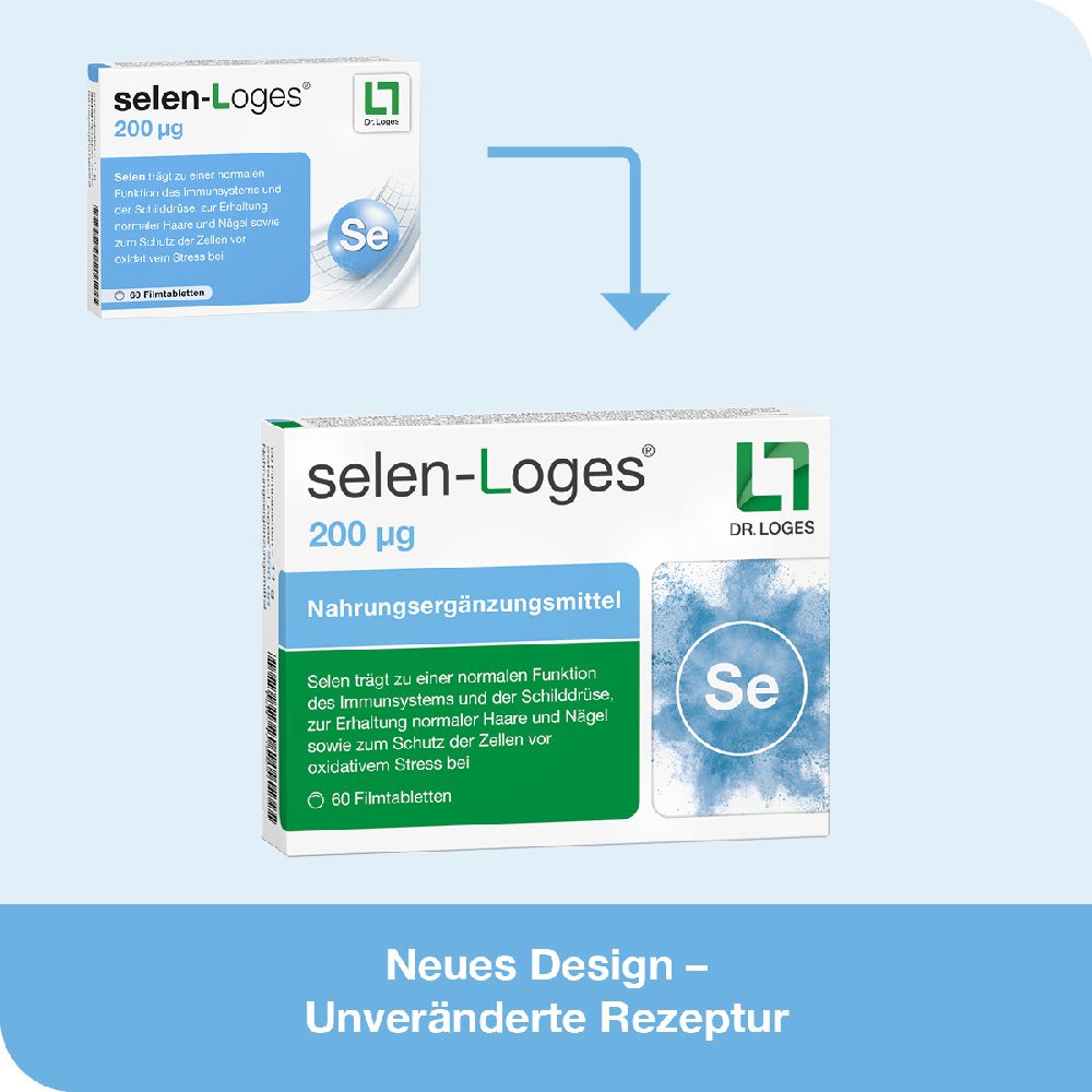 selen-Loges 200 µg 120 St Filmtabletten