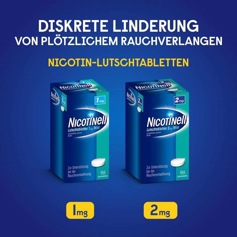 NICOTINELL 1mg Mint  36 St Lutschtabletten