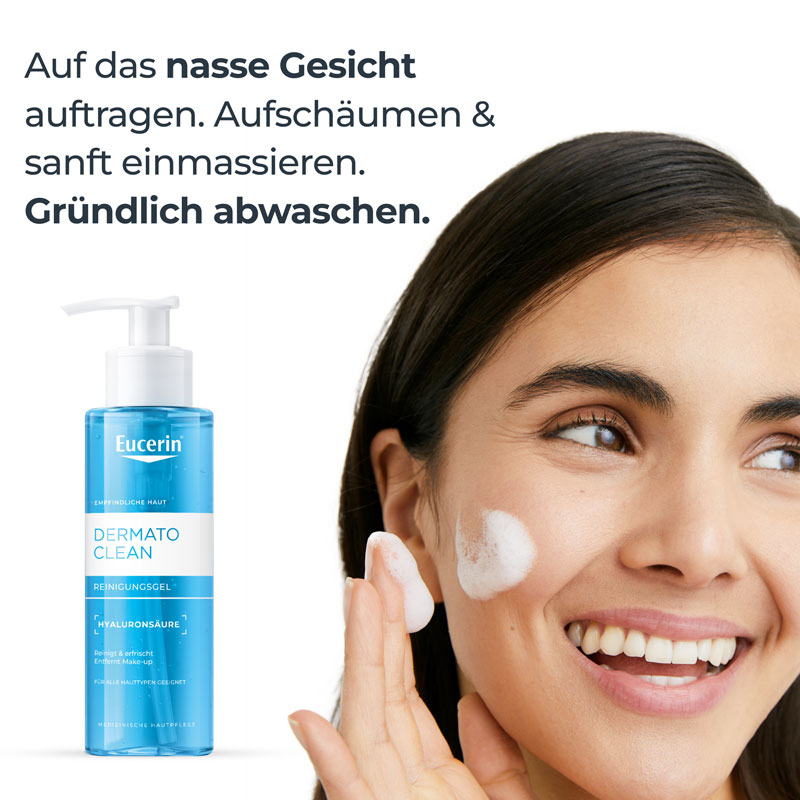 Eucerin DermatoClean Hyaluron Reinigungsgel 200 ml Gel