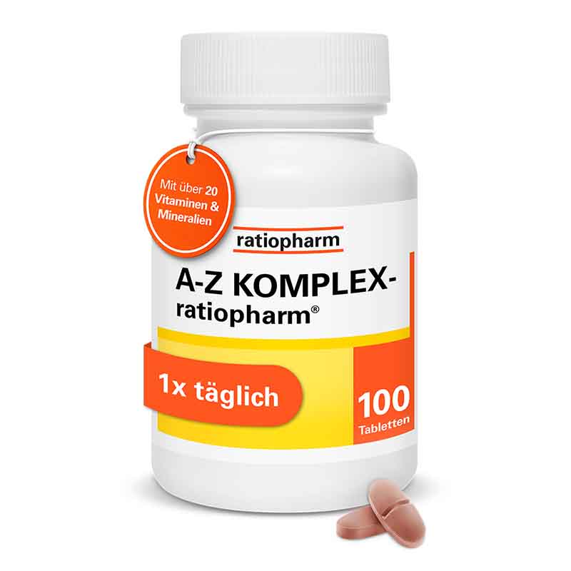 A-Z KOMPLEX-ratiopharm  100 St Tabletten