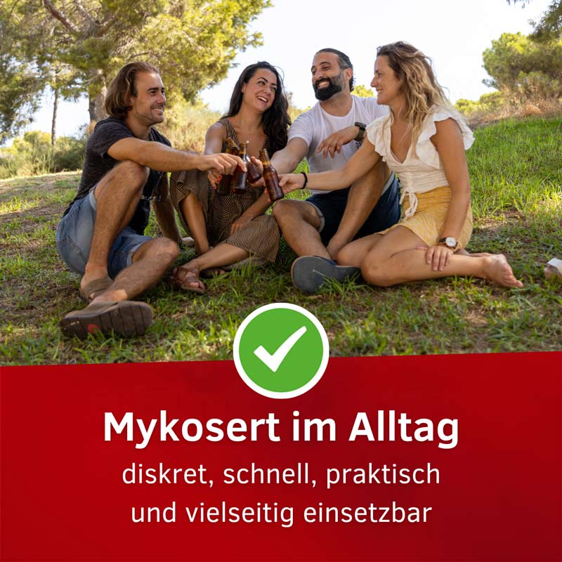 Mykosert Creme bei Haut- und Fußpilz 50 g Creme