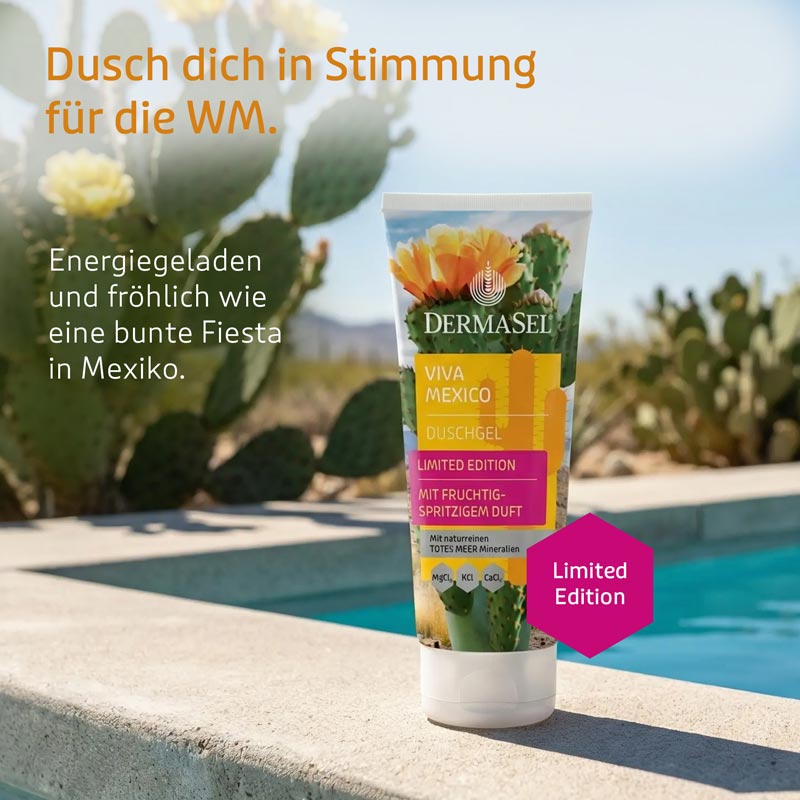 DERMASEL VIVA MEXICO DUSCHGEL LIMITED EDITION  100 ml Duschgel