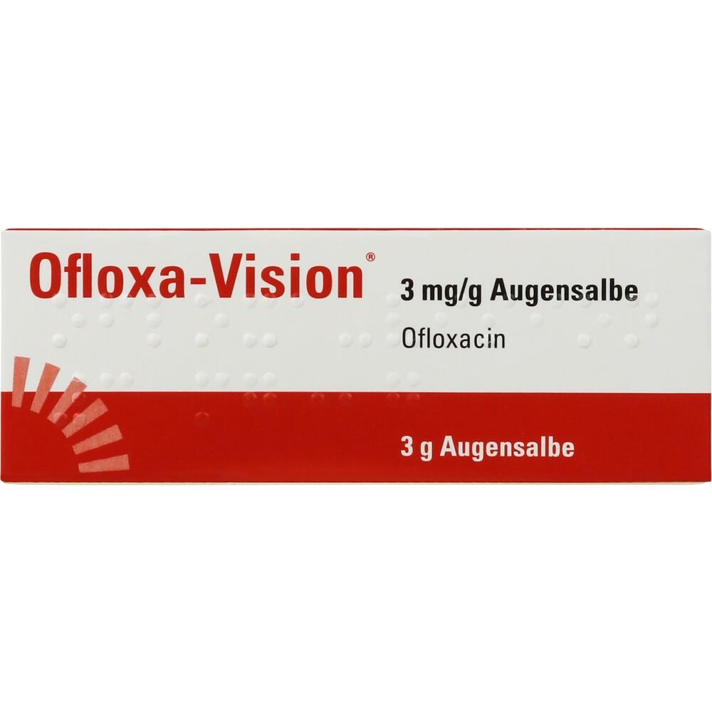 OFLOXA-Vision 3 mg/g Augensalbe 3 g Augensalbe