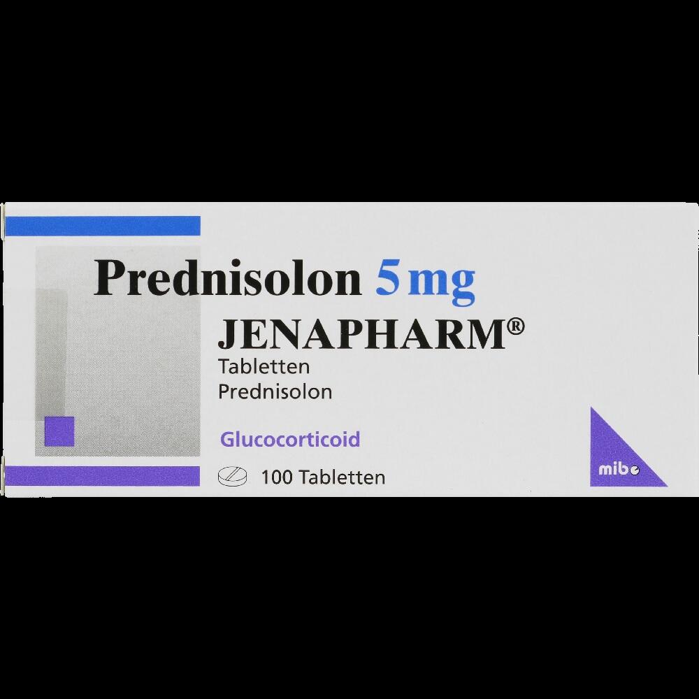 PREDNISOLON 5 mg Jenapharm Tabletten 100 St Tabletten