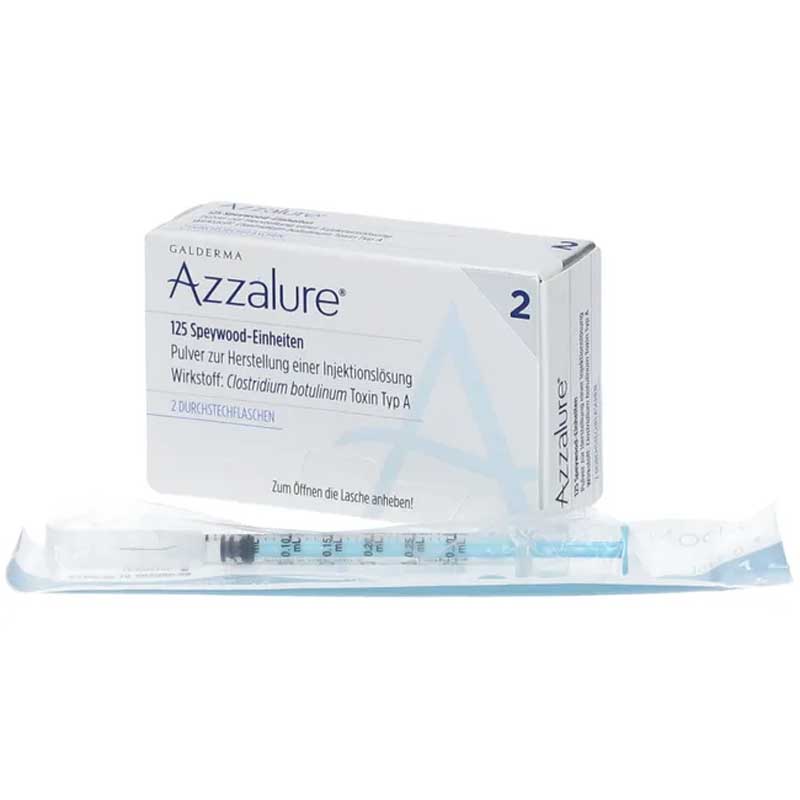 Azzalure 125 Speywood-Einheiten 2 St Pulver zur Herstellung einer Injektionslösung