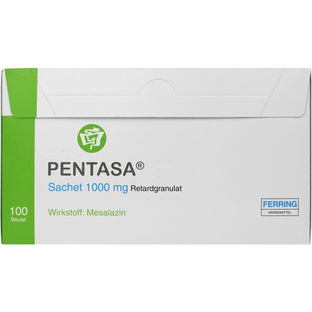 PENTASA Sachet 1000mg 100 St Retard-Granulat