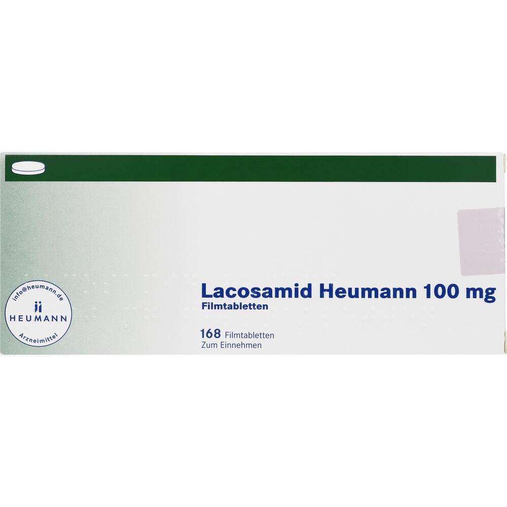 Lacosamid Heumann 100 mg 168 St Filmtabletten