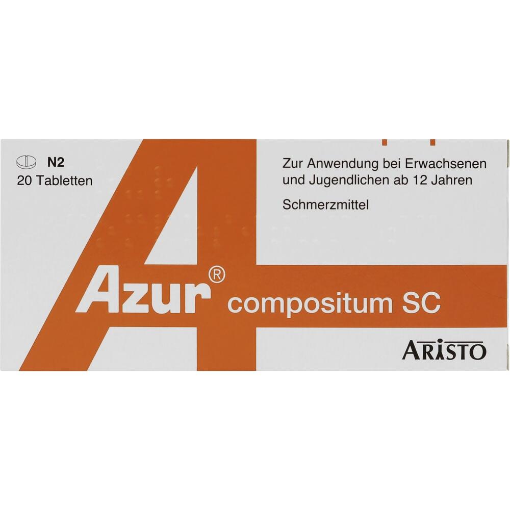 Azur compositum SC 20 St Tabletten