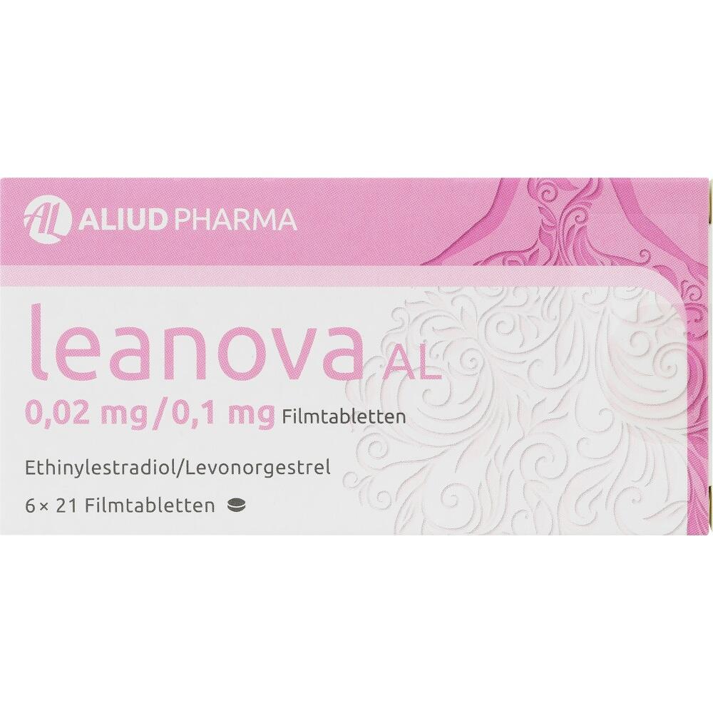 leanova AL 0,02mg/0,1mg 6X21 St Filmtabletten
