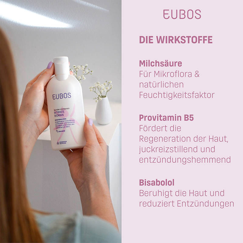 EUBOS INTIMATE WOMEN WASCHEMULSION 200 ml Lotion
