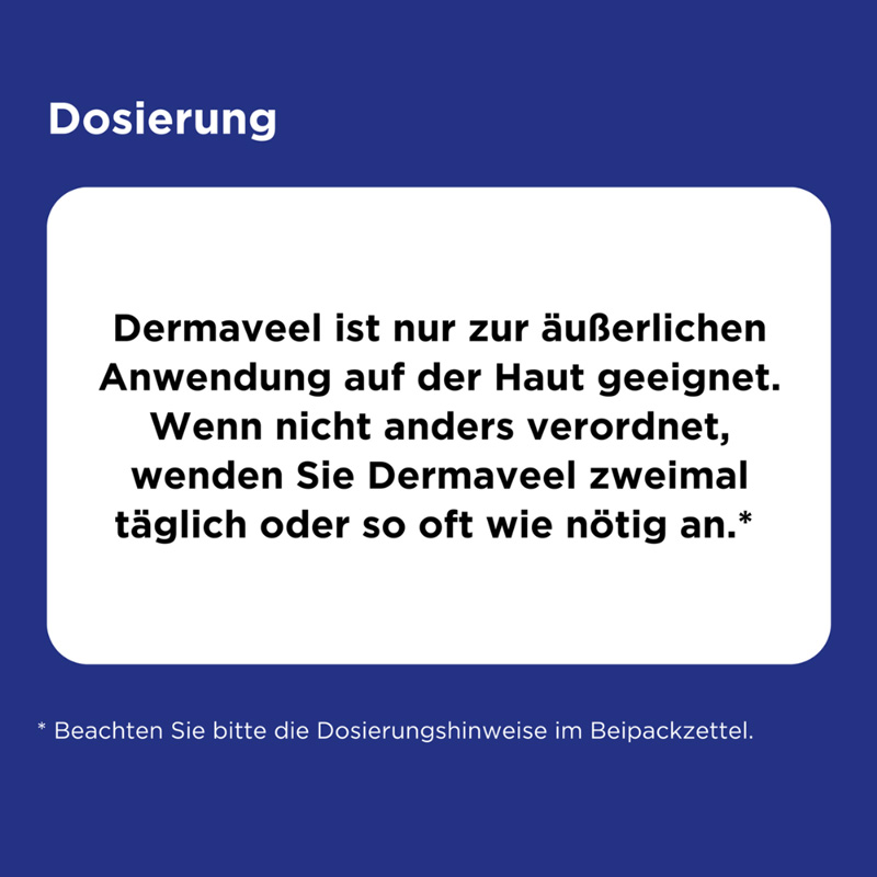 DERMAVEEL bei Juckreiz, Rötung und Trockenheit 30 ml Creme