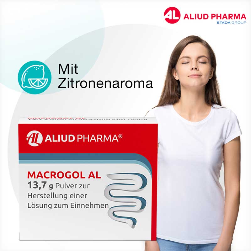 Macrogol AL 13,7 g Pulver bei Verstopfung