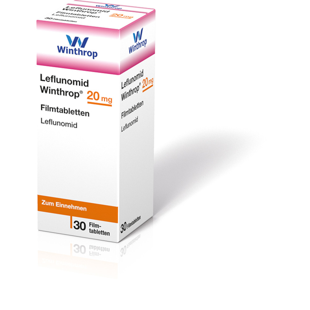 LEFLUNOMID Winthrop 20 mg Filmtabletten 30 St Filmtabletten