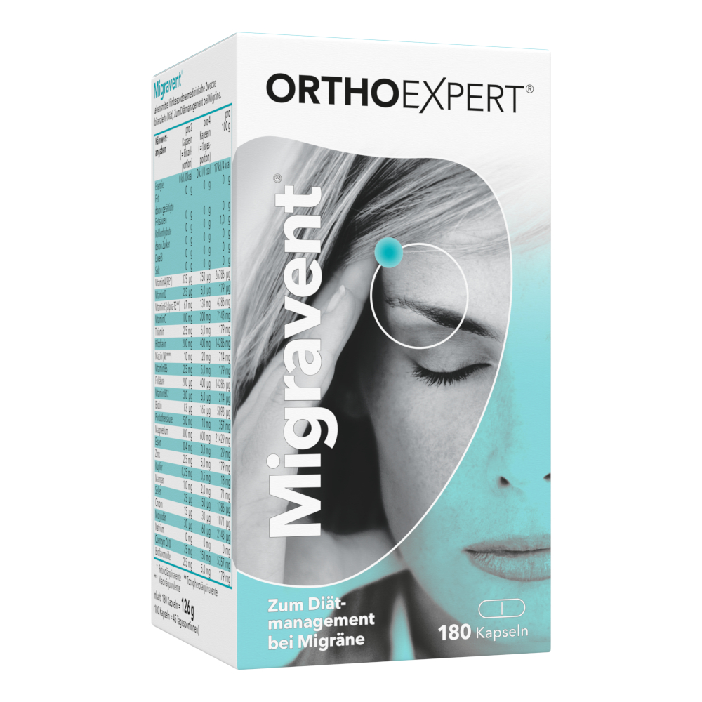 Migravent ORTHO expert  180 St Kapseln