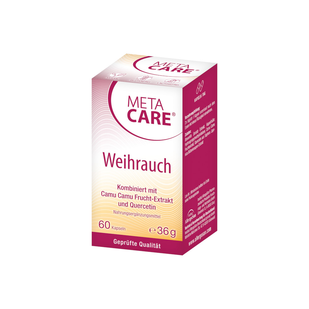META CARE Weihrauch 60 St Kapseln