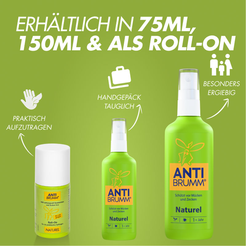 ANTI BRUMM NATUREL Pumpzerstäuber 150 ml