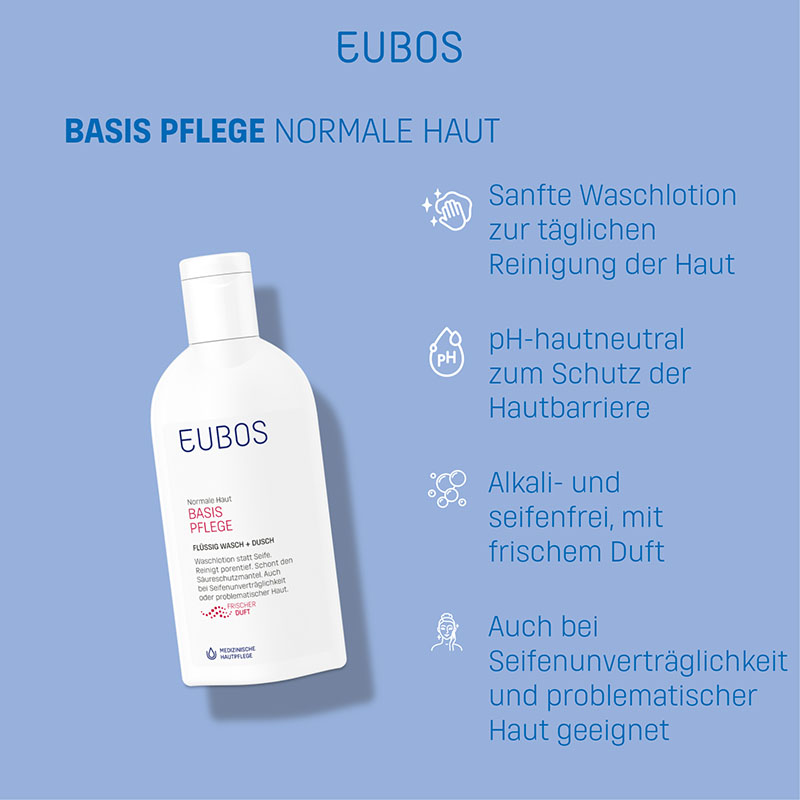 EUBOS FLÜSSIG rot mit frischem Duft 200 ml Flüssigkeit