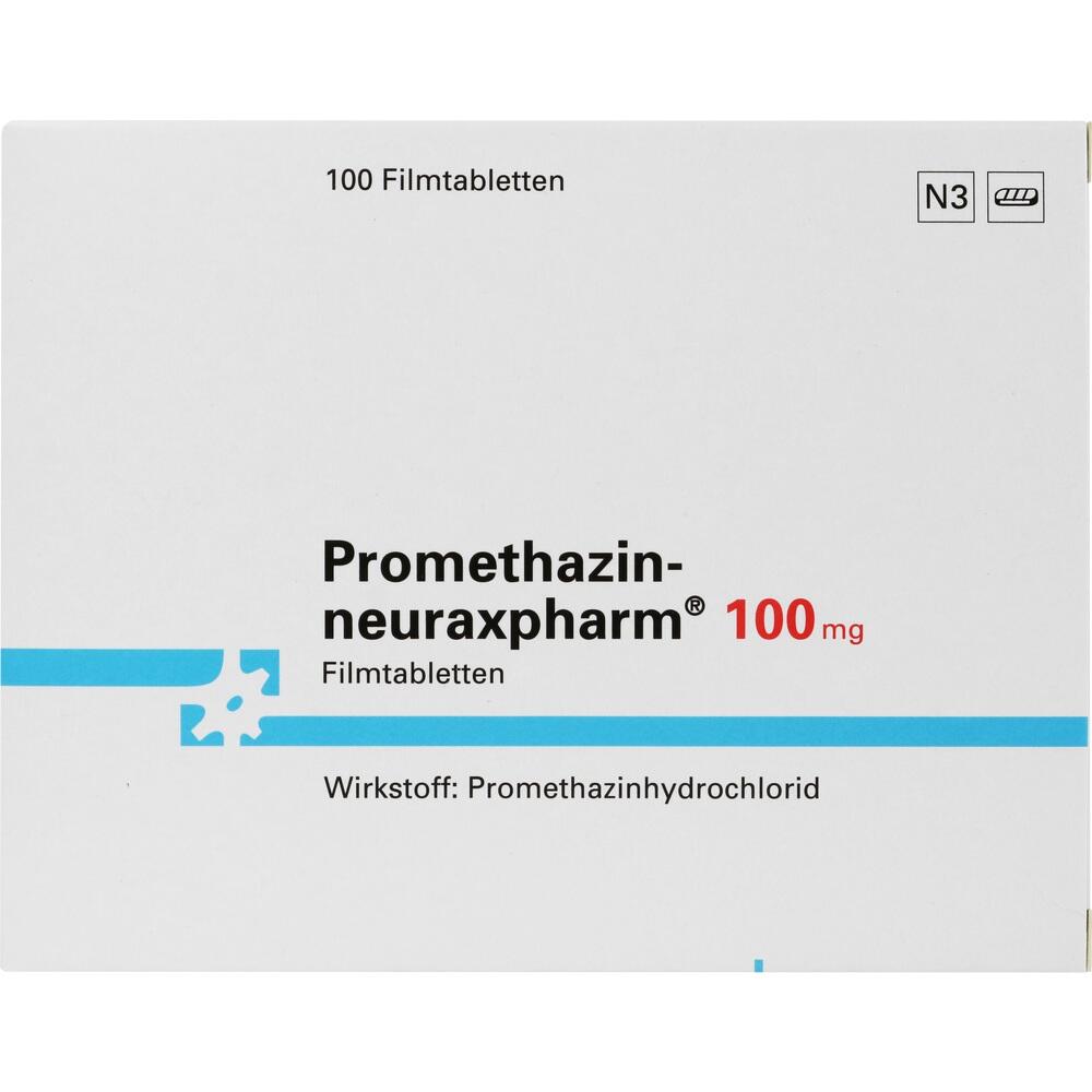 Promethazin-neuraxpharm 100mg 100 St Filmtabletten