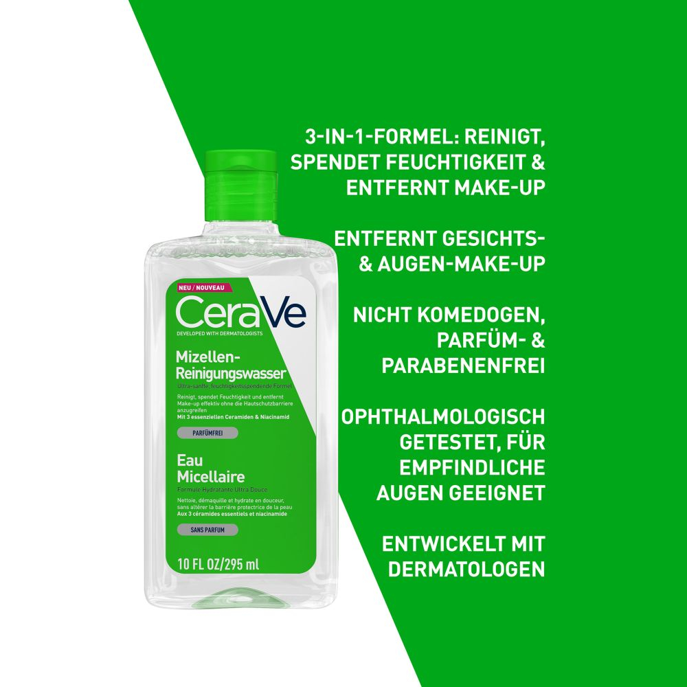 CeraVe Mizellenreinigungswasser 296 ml Flüssigkeit