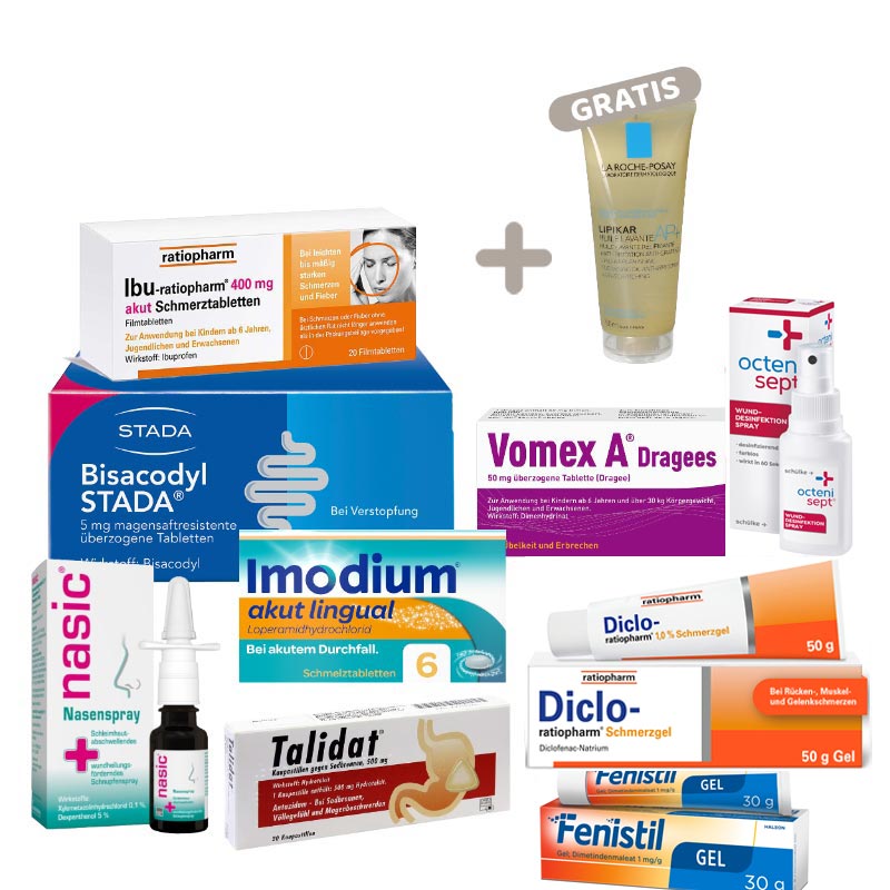 Rundum Sorglos Reiseapotheke  1 St Sparset