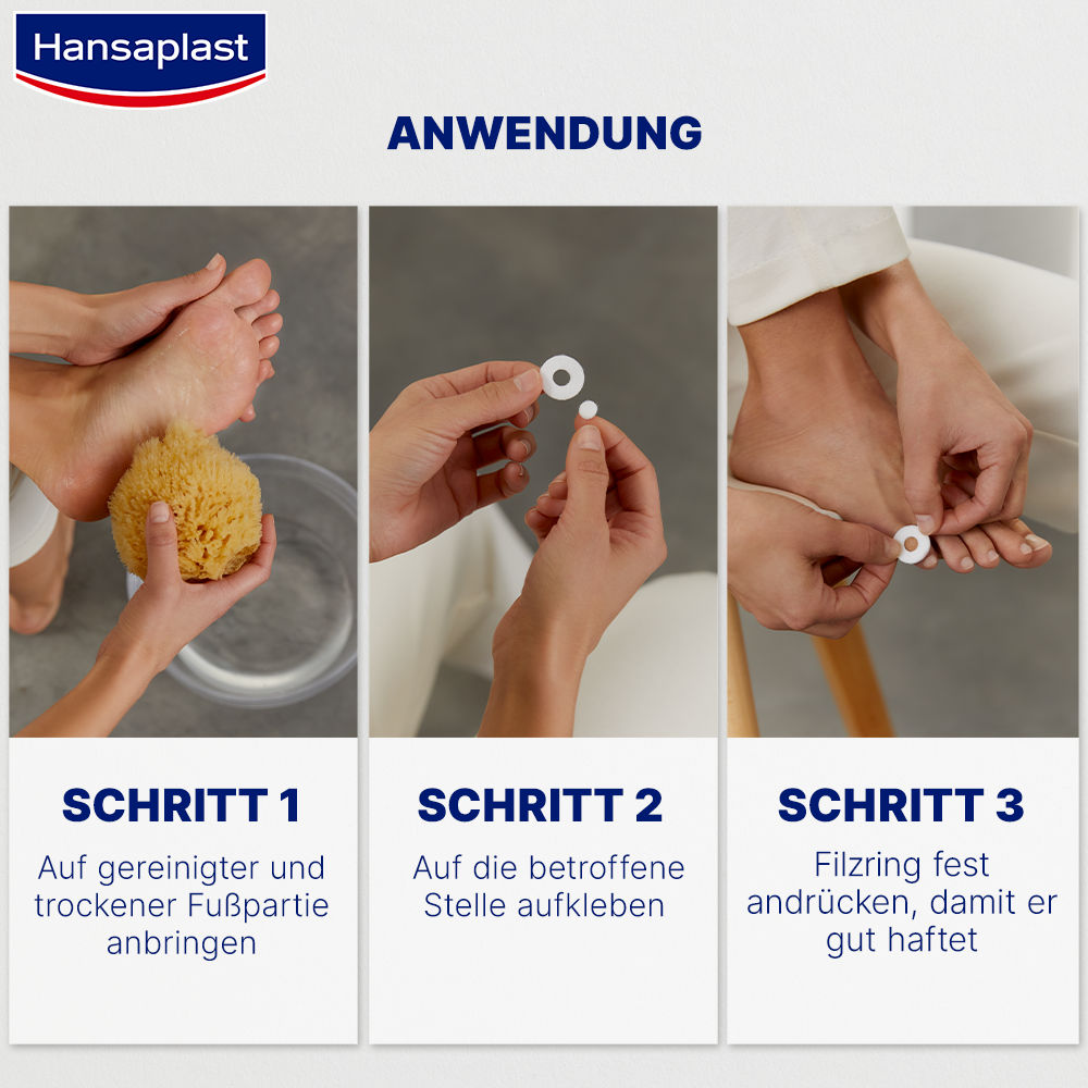 Hansaplast Hühneraugen-Druckschutzringe 20 St