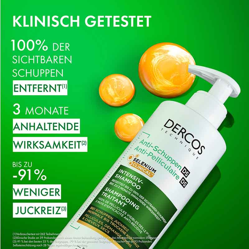 VICHY DERCOS Anti-Schuppen Shampoo trockene Kopfhaut  390 ml Shampoo