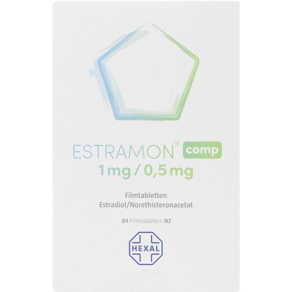 ESTRAMON comp 1 mg/0,5 mg Filmtabletten 3X28 St Filmtabletten