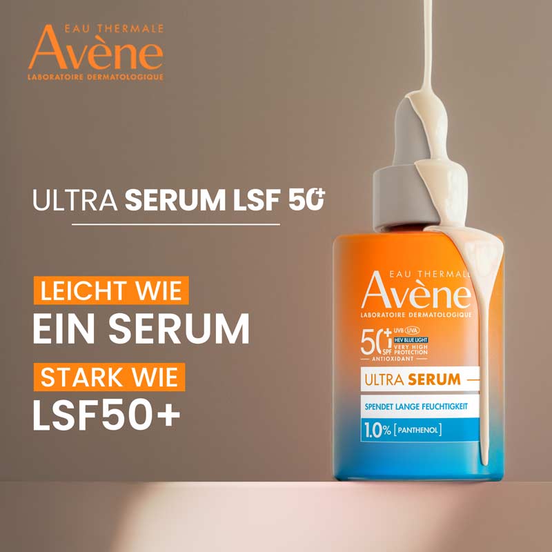 Avène 50+ ULTRA SERUM 1,0% PANTHENOL  30 ml Konzentrat