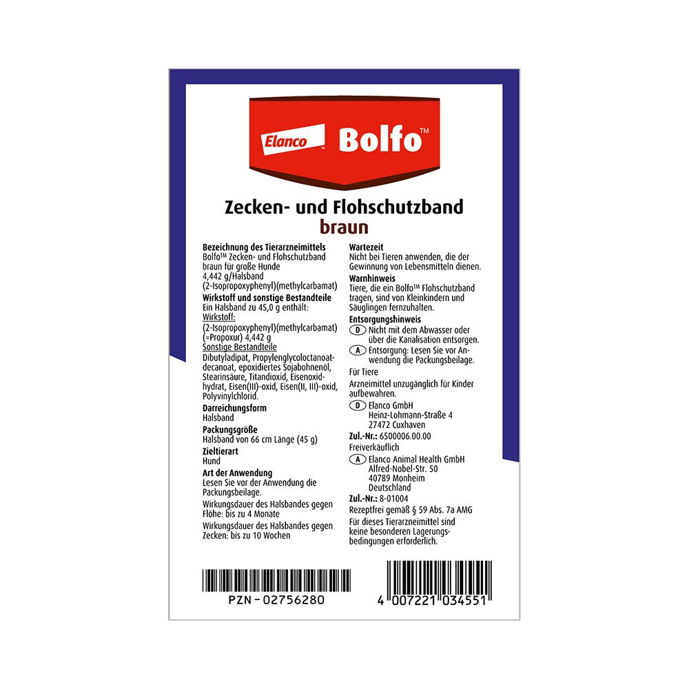 BOLFO HB GR. 1 St Halsband