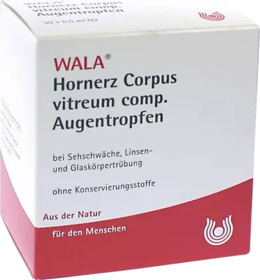 Hornerz Corpus vitreum comp. Augentropfen 30X0.5 ml Augentropfen