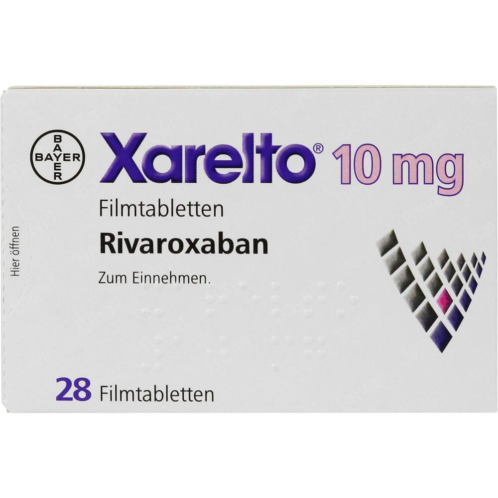 Xarelto 10 mg  28 St Filmtabletten