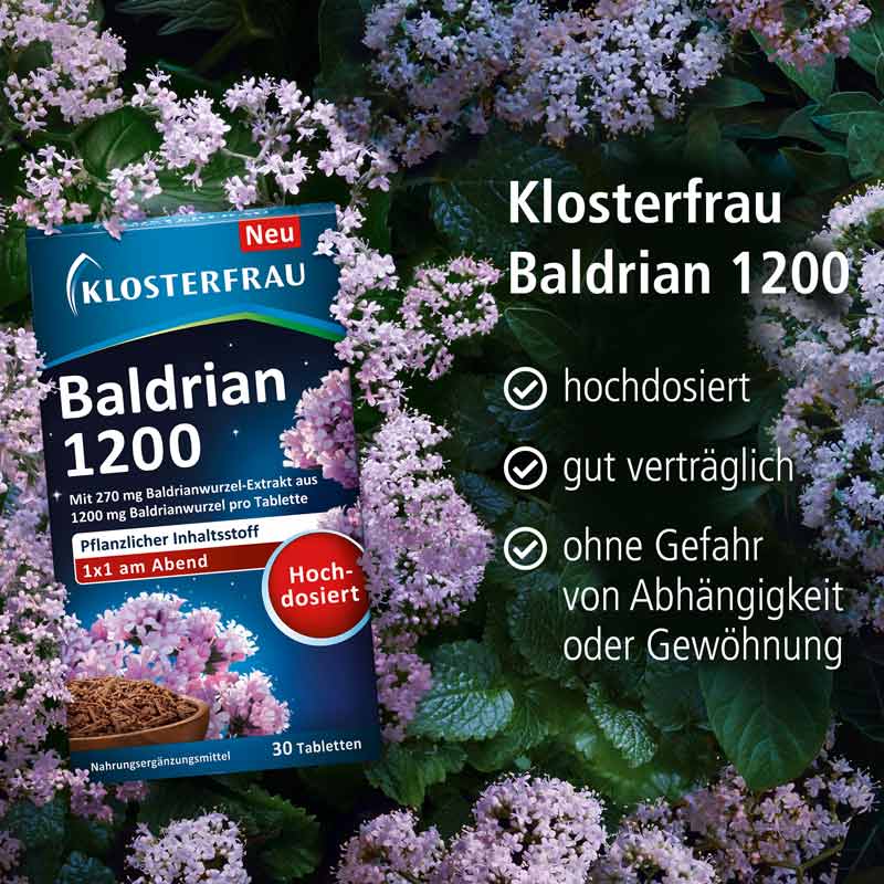 KLOSTERFRAU Baldrian 1200 30 St Tabletten
